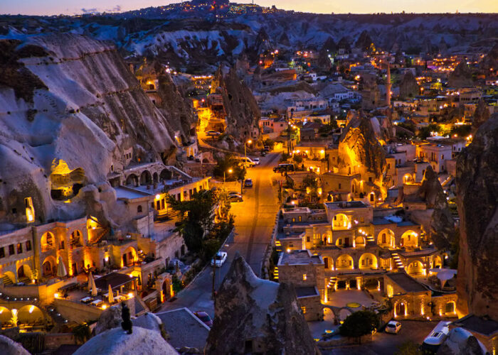 Capadocia de noche